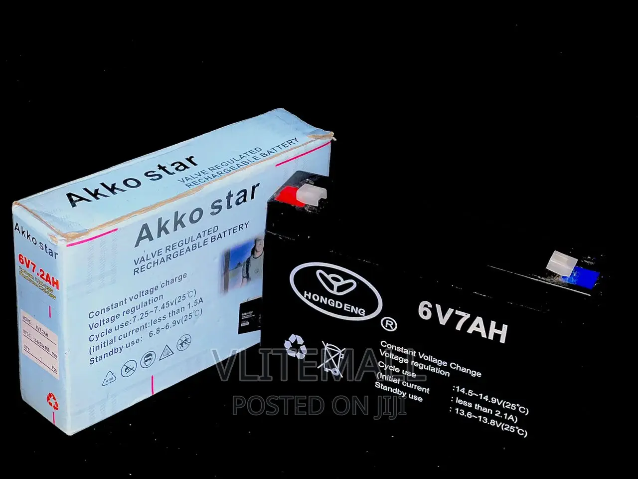 6volt 7.2ah Lead Acid Battery