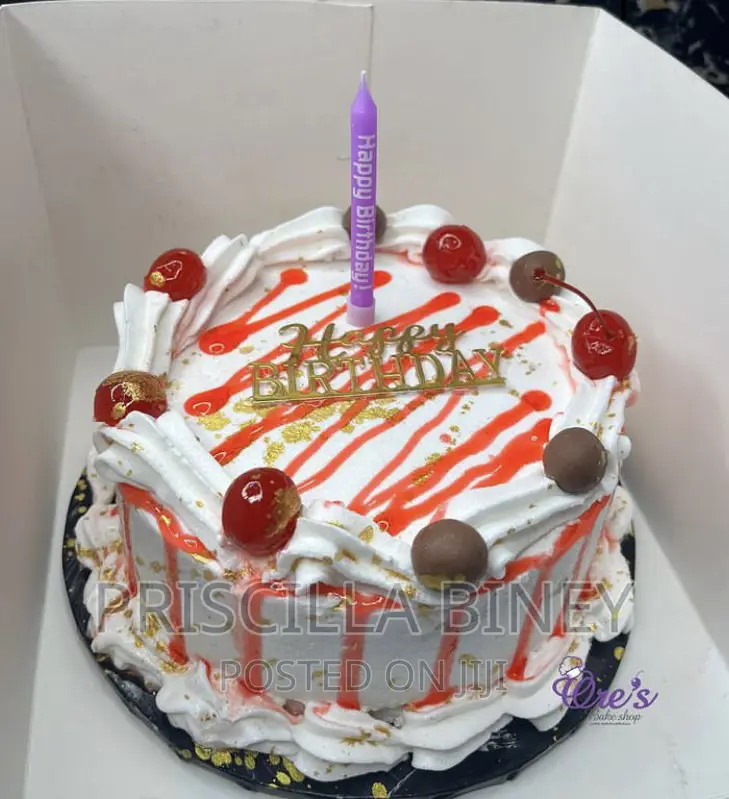 8 Inches Budget Birthday Cake