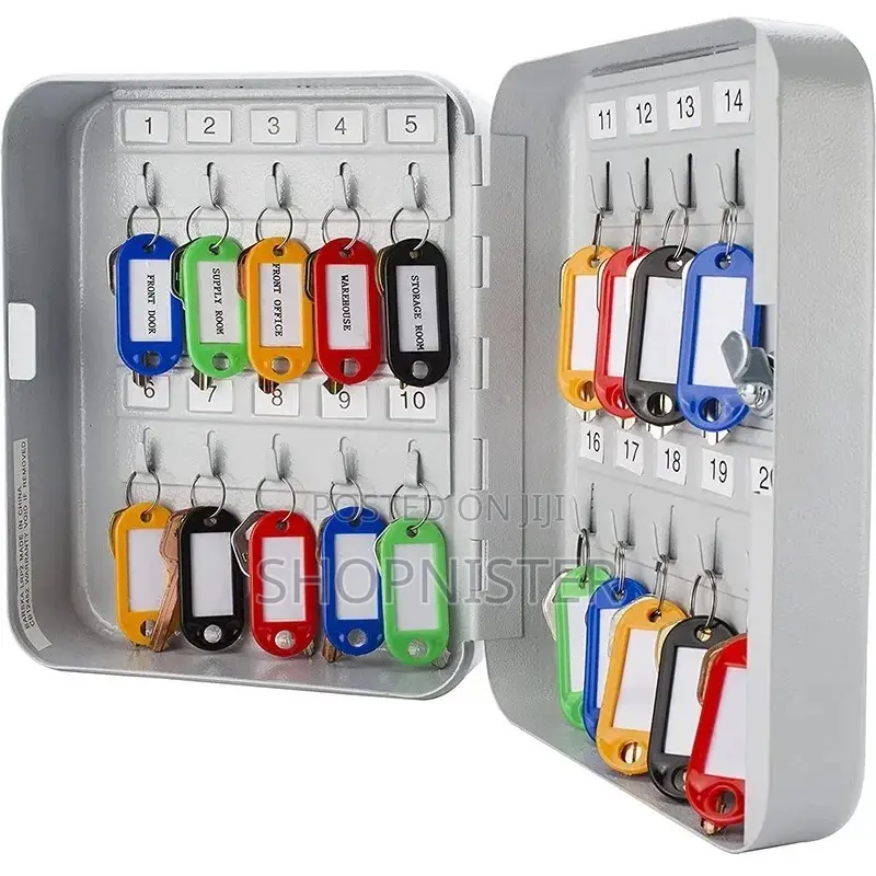 20keys Holder Metal Box With 2 Keys