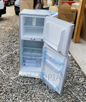Super Chilling Zara 14TM Double Door Electric Fridge(Gray).