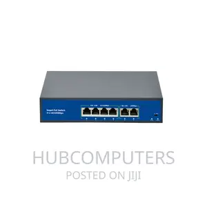 Standard Generic 4 Port Smart Poe Switch + 2 Uplink