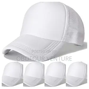Mens Half Mesh Adjustable Trucker Cap Baseball Hat