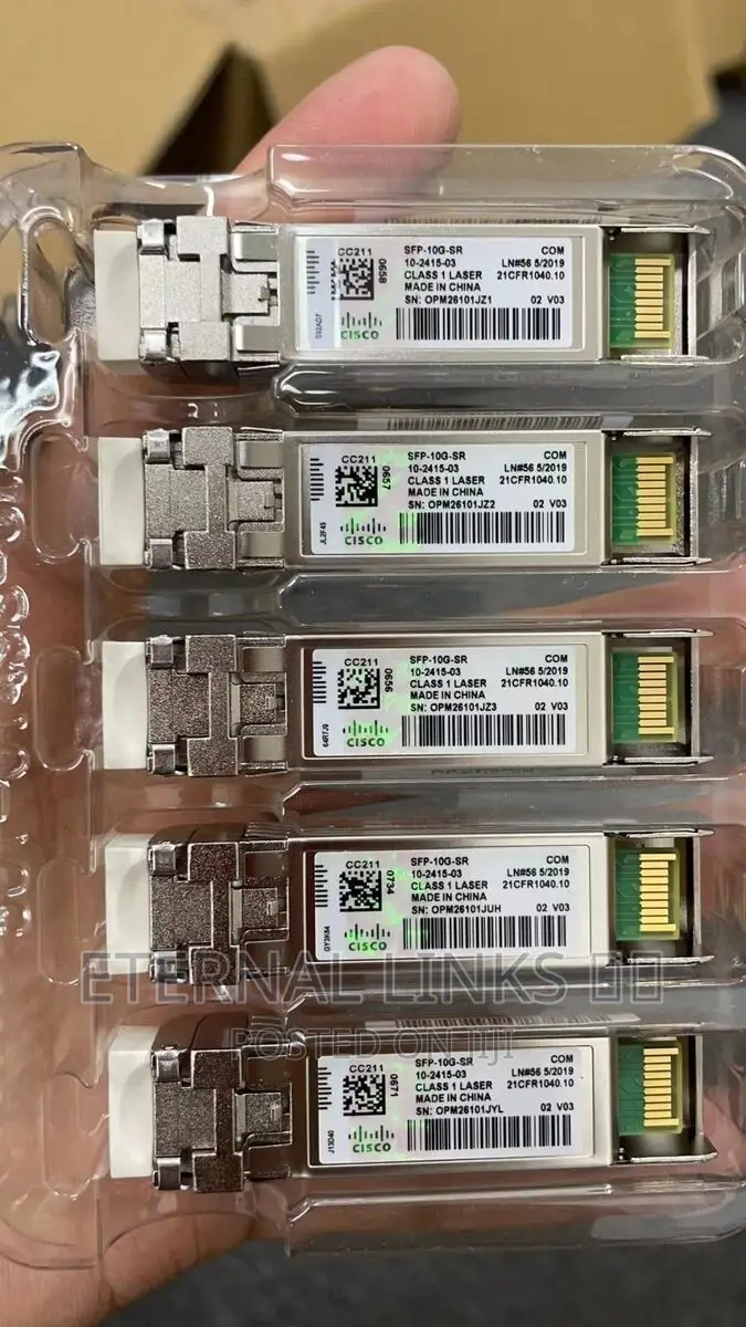 Cisco SFP 10G Sr and Sm 1G
