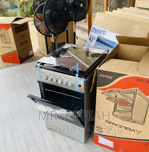 Elegant Gray 50x50 2 Electric + 2 Gas Burner(Gray).