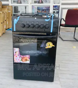 Fine Designed Volcano 50x50 2 Gas + 2 Electric Burner,Black