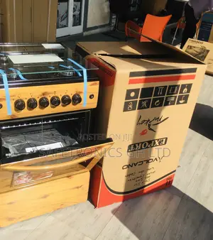4 Gas Light Wooden Oven With Grill 50x50 Cooker