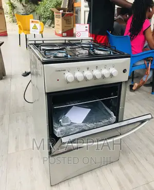 Fabulous Volcano 50x50 3 Gas + 1 Electric Burner(Gray).