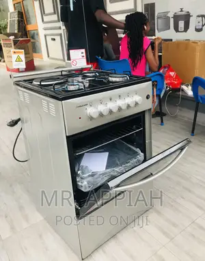 Quality Volcano 50x50 3 Gas + 1 Electric Burner(Gray).