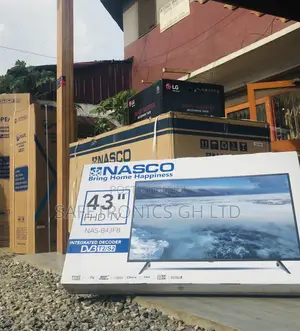 43 Inches Glossy Black LED Nasco Satellite Digital Tv