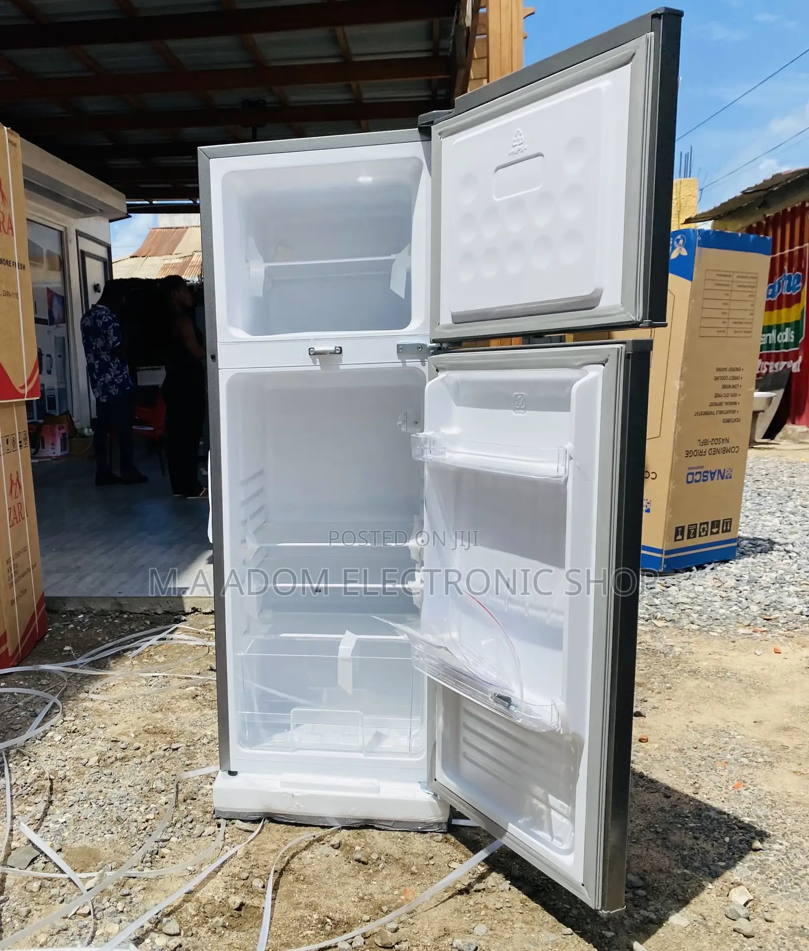 Classic Designed Zara 20BF Double Door Electric Fridge 