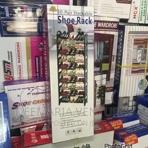 30 Pair Stackable Shoe Rack