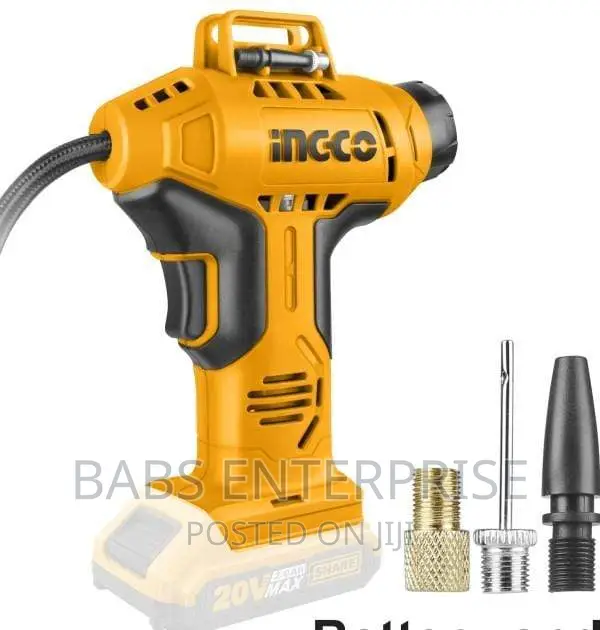 Ingco CACLI2001 Lithium-Ion Auto Air Compressor With Battery