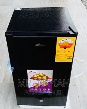Well Designed Rainbow 1 Door Electric Fridge(Black) 
