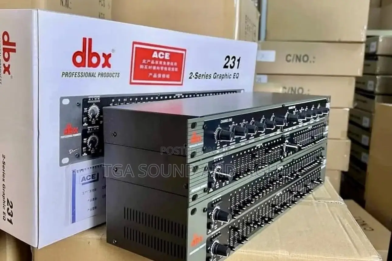DBX Equalizers - Single, Double