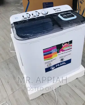 Authentic Pearl Semi-Automatic Electric Washing Machine.