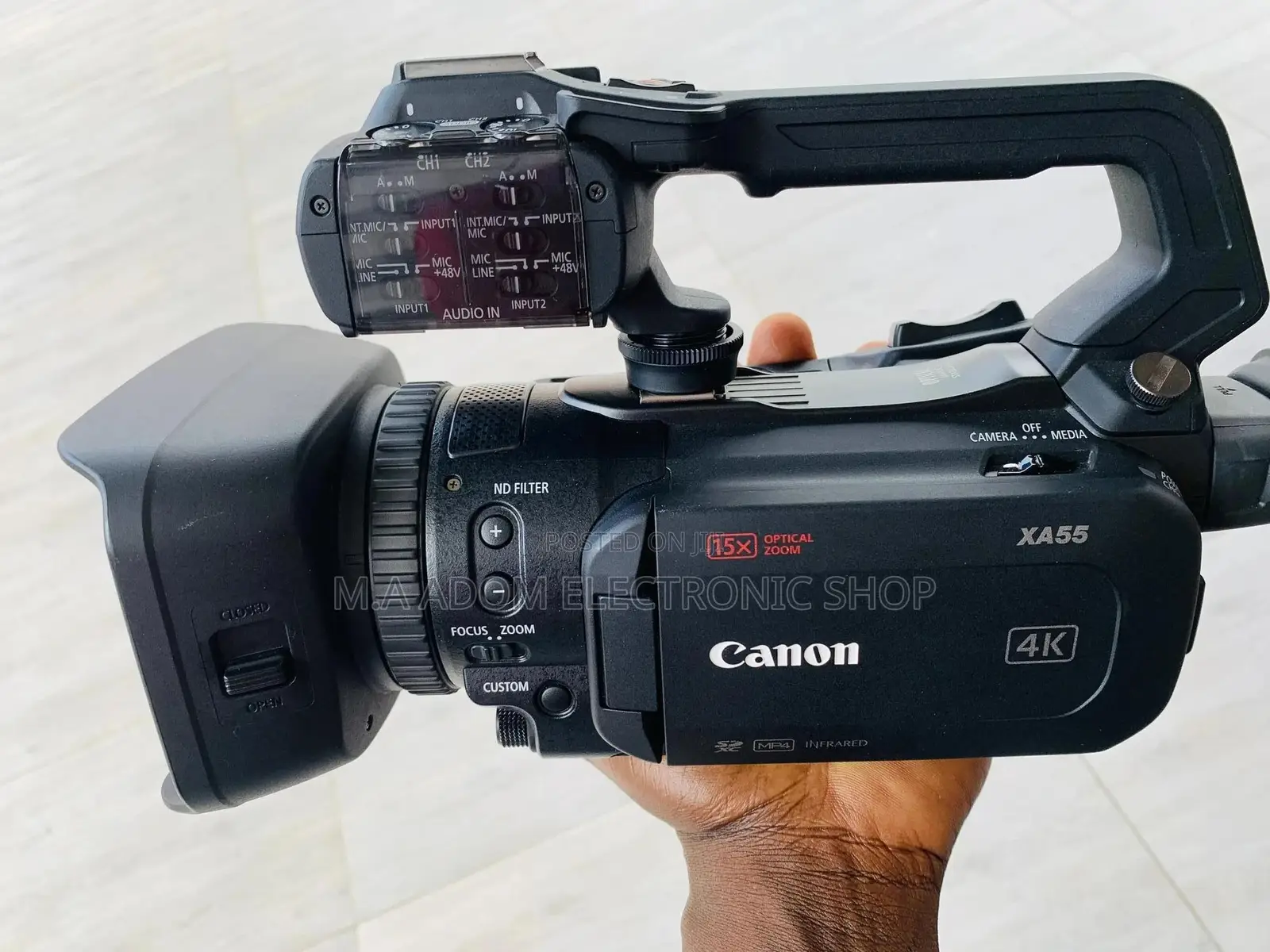 Canon Ultra Xa55 Camcorder for Churches Tv Station