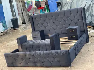 King Size Bed and Available