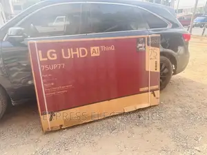 Sleek Classy UHD Smart Lg 75”Up77