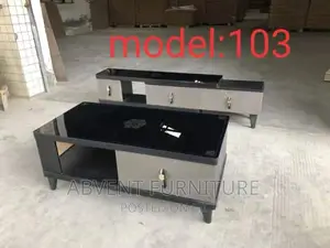 Executive Tv Stand and Center Table Set