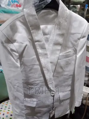 Boys All White Suiting