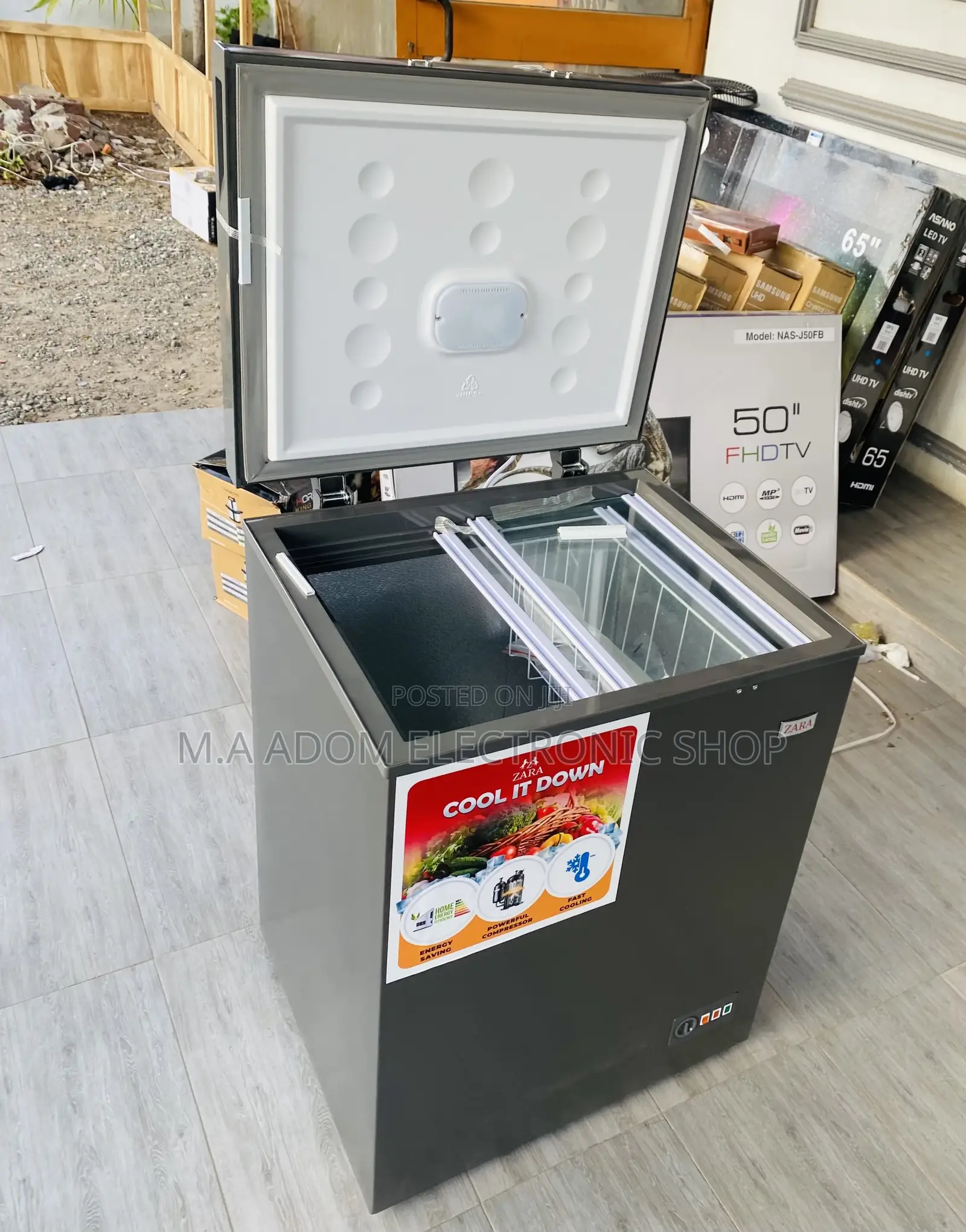 Classic Zara Single Door Electric Freezer 