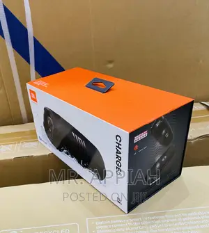 Brand New JBL Charge 5 Rechargeable Speaker(Black).