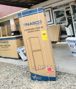 Quality Nasco Double Door Electric Refrigerator(Nasd2-20fl)