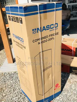 Doubledoor Nascod2-20fl Electric Bottomfreezer Gray Fridge