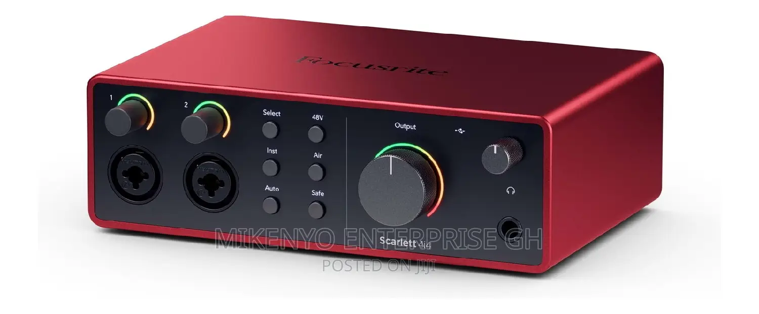 Focusrite Scarlett 4i4 4th Gen Usb Audio Interface