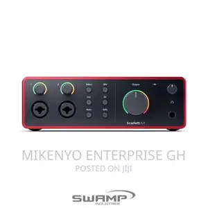 Focusrite Scarlett 4i4 4th Gen Usb Audio Interface