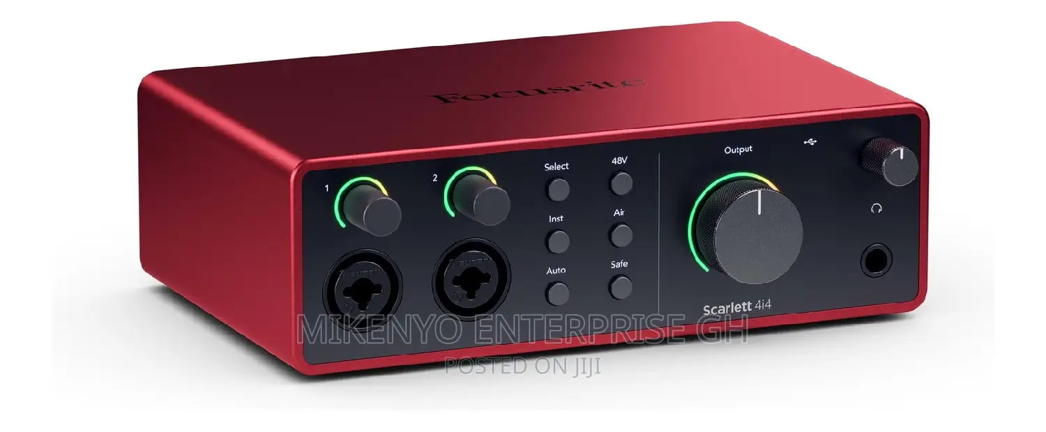 Focusrite Scarlett 4i4 4th Gen Usb Audio Interface