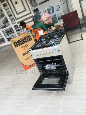Oven With Grill Ferre 60x90 Gray 4 Gas Cooker Essential