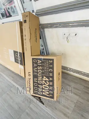 Brand New LG Electric Bluetooth Sound Bar System(S65q).
