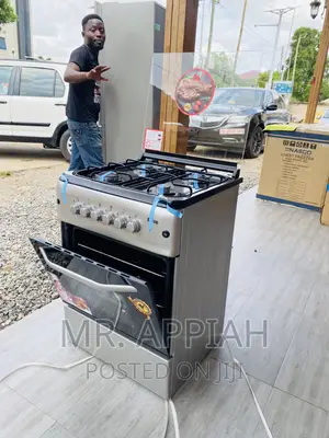 Reliable Ferre 60x60 Oven and Grill 4 Gas Burner(Gray ).