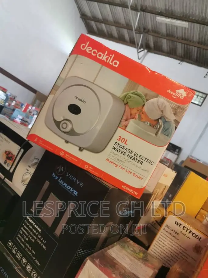 Decakila 30L Water Heater