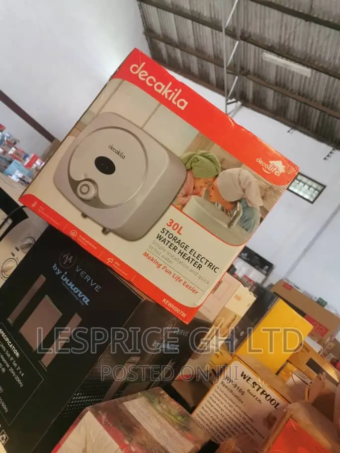 Decakila 30L Powerful Water Heater