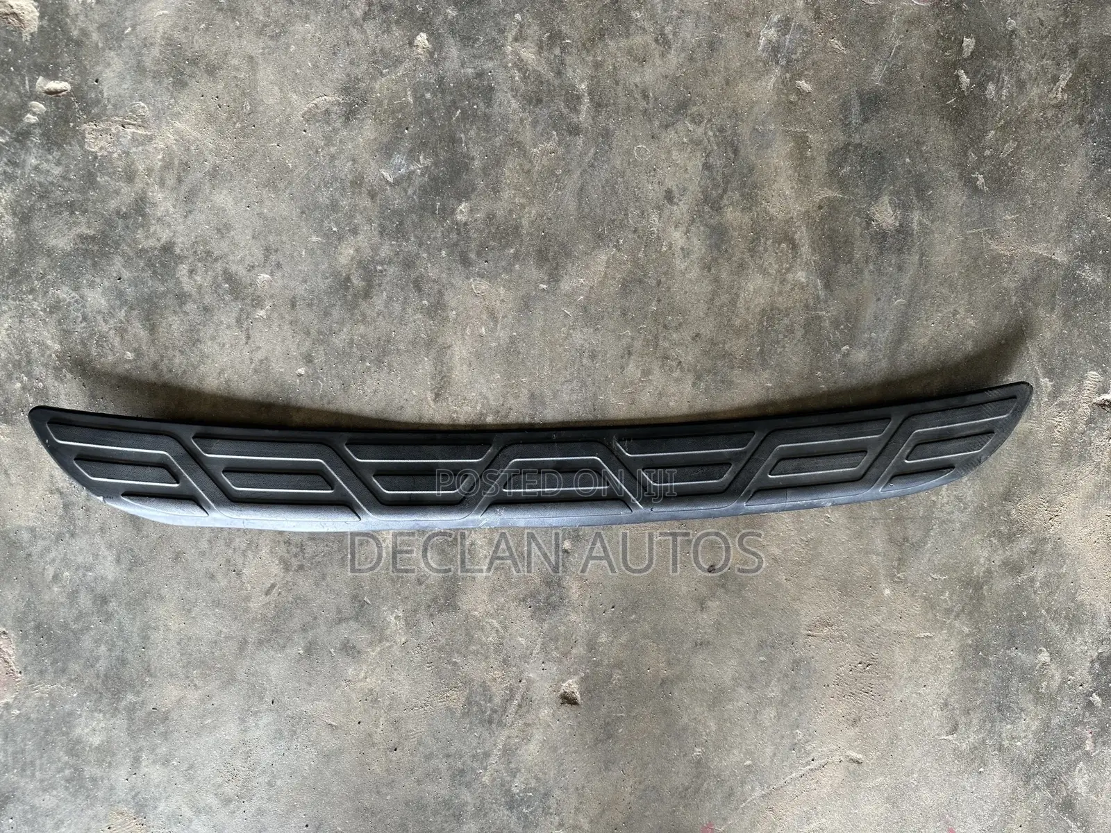 Toyota Corolla 14-19 Plastic Rear Bumper Protector
