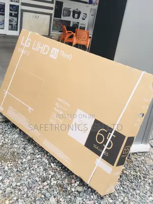 Smart UHD Black 65 Inches Glossy LED LG UN73 Tv 