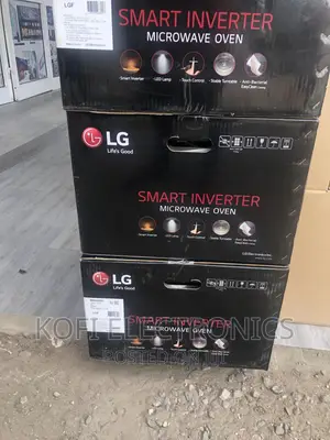 Black Body LG MH8265 42L Neochef Smart Inverter Microwave
