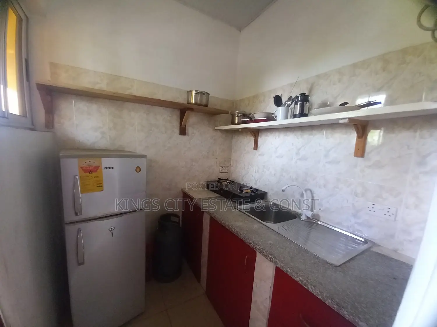 Furnished 1bdrm Apartment in Cells-Bridge, Labone for rent