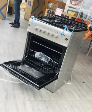 Oven With Grill 60x60 4 Gas Cooker Ferre Gray Cooker
