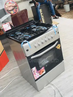 Gray 60x60 Oven With Grill 4 Gas Ferre Burner