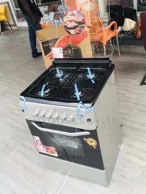 4 Gas Burner Oven With Grill 60x60 Ferre Gray Cooker 