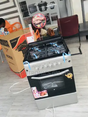 Reliable Oven With Grill 60x60 Gray Ferre 4 Gas Burner