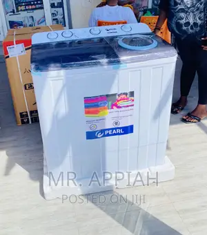 Hit Us for Pearl 12kg Electric Washing Machine + Spin/Dry.