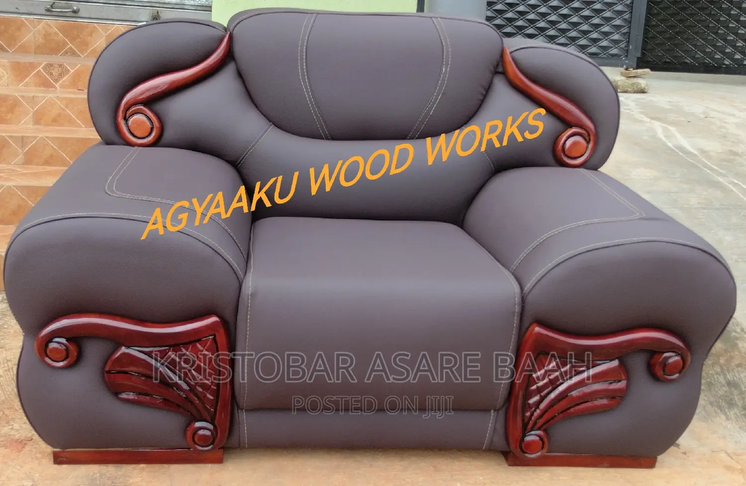 Quality One Leather Sofa Set