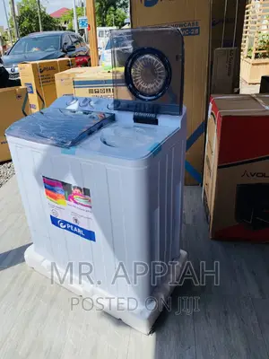 Unique Pearl 12kg Electric Top Load Washing Machine(White).