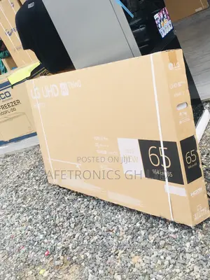 65 Inches Glossy Real Led Black Ur73 Lg Uhd Smart Tv