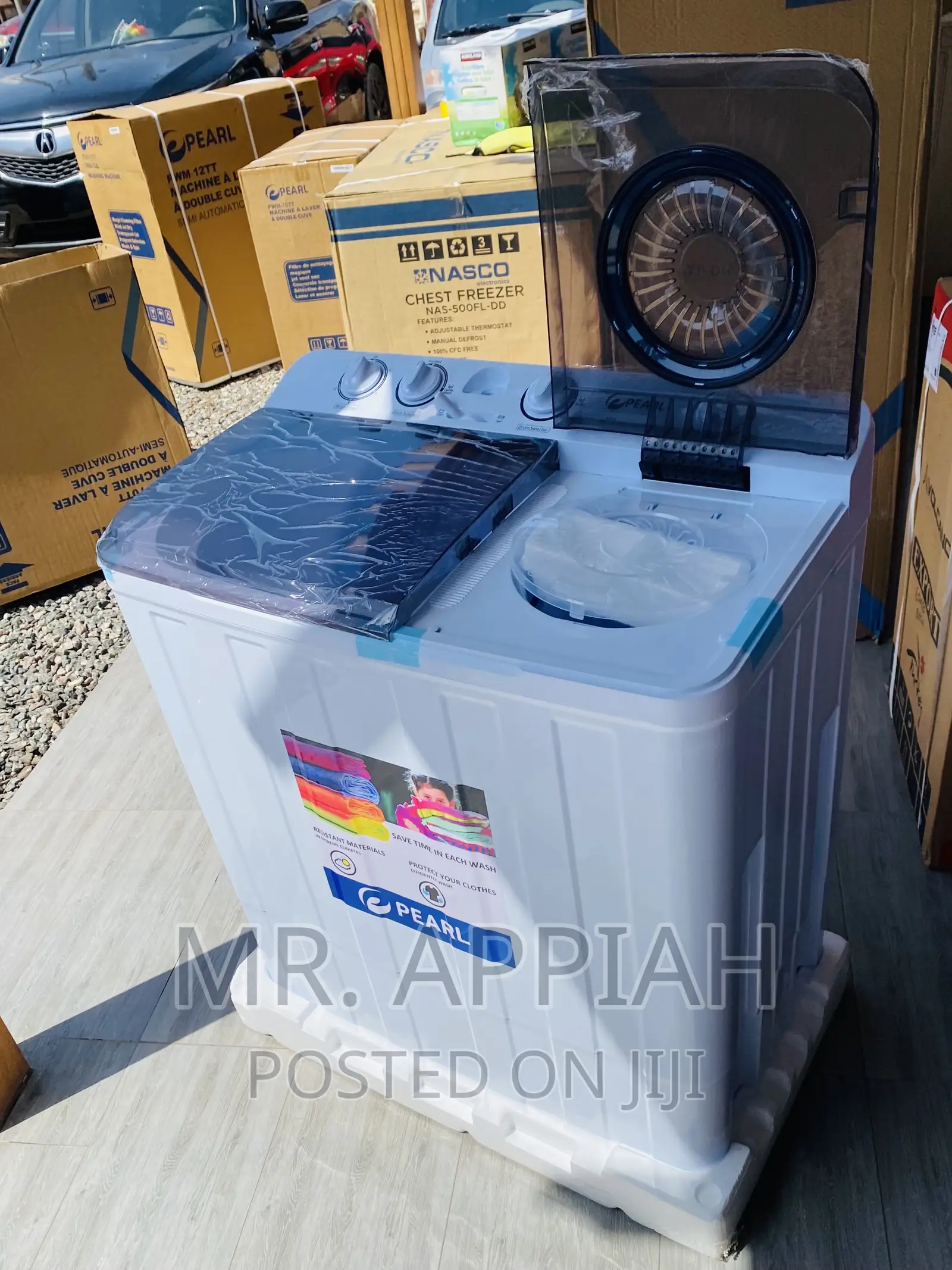 Top Load Pearl 12kg Electric Washing Machine(White) 