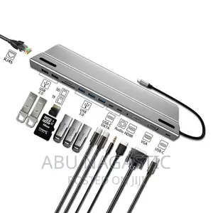 Type C 14 In 1 Hub Expansion Dock